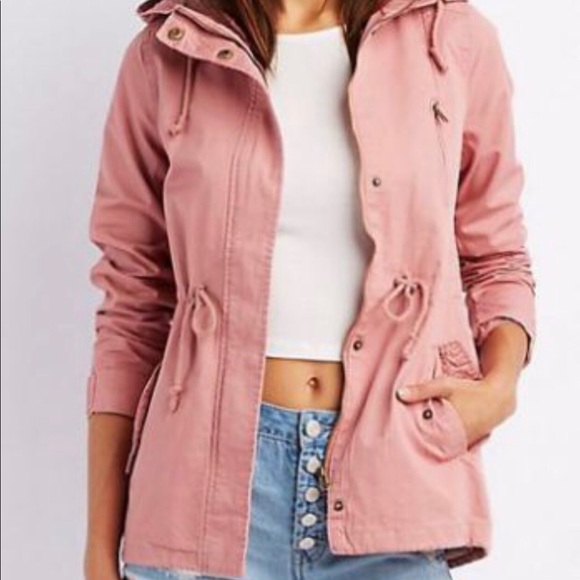 Jackets & Blazers - New Mauve Utility Anorak Jacket